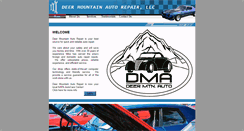 Desktop Screenshot of deermountainautorepair.com